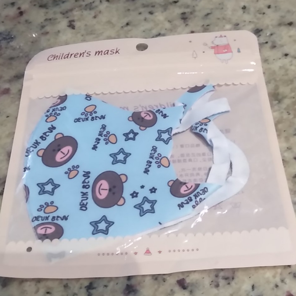 KIDS PRINTED FACE 🎭 MASK